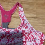 Nike  Pink and white Dri-FIT‎ Tank Top Photo 2