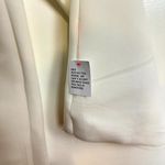 ASOS  DESIGN Scuba One Shoulder Corset Detail Jumpsuit in White Size US 10 Photo 5