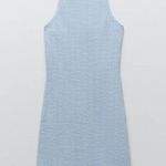 ZARA NWT  Cable Weave Straight Neck Dress Photo 0