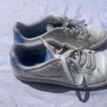 Nike court royale white and blue lace up shoes Photo 9