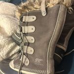 Sorel  Joan of Arctic Grey Waterproof Winter Boots Size 11 Photo 5