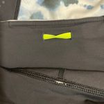 Lululemon Black Mini Blooming Pixie Aquamarine Stop At Nothing Crop Leggings Photo 14