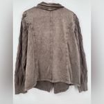 Leo & Nicole Taupe Open Front Blazer Photo 3