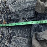 Lee  denim acid wash high rise denim shorts size small Photo 6