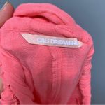 Cali Dreaming Pink Cotton Gauze Maxi Apron Dress Cover up Medium Photo 6