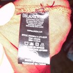 BLANK NYC cherry red ruffled wrap 27 linen mini skirt Photo 3