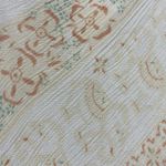 Rahi Cali  NWT Peach Floral Print Boho Beach Front Tie Long Sleeve Mini Dress Photo 5