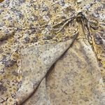 Flirty Wild Fable Yellow Lavender Floral Crop Top Women Medium Flutter Sleeves Photo 9