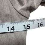 Free People  Beach Long Sleeve Gray Asymmetrical Mini Dress Small Photo 3