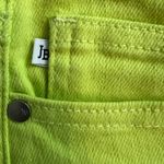 Judy Blue  Citron Five Pocket Slim Fit Jeans, size 1/25 EUC Photo 3