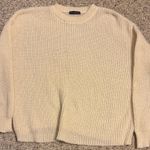 SheIn  Cream Sweater Photo 0