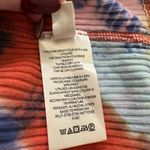 Free People We the Free () blue & orange tie-dye ribbed tank top size XL Photo 6