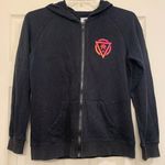 American Fighter Affliction Woman’s Black Medium Zipped Hooded Jacket. 2101 Photo 0