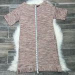 Massimo Dutti Knit Woven Mini Dress Photo 7