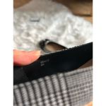 Tahari   Black & White Glen Plaid rounded Heels flats office heels  Size 8 Photo 5