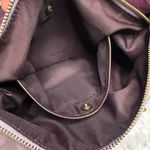 Coach Cargo Shoulder Bag Purple In Colorblock 91741 Photo 8