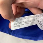 ZARA EUC  women's purplish blue deep v-neck cropped corset‎ tank crop top summer Photo 4