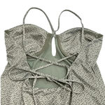 Lovers + Friends  Maysen Bodysuit Top in Sage Dot Cottage-core Coastal Size M Photo 6