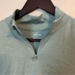 Allbirds Quarter Zip Pullover Natural Run Mid Layer Green Hush Athleisure Casual Photo 8
