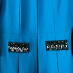Tuckernuck Hoyt Crystal Embellished Dress Bright Blue Size Small NEW Photo 3