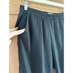 Marine layer Allison Pull On Pant in Black Split Dolphin Hem Women’s size Medium Photo 4