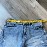 LC Lauren Conrad Lauren Conrad High Rise Shorts Light Wash Distressed Denim 10 Photo 7