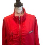 Catalina  Plus Sailing Jacket Red Womens Size 1X Windbreaker Vintage Nautical Photo 1