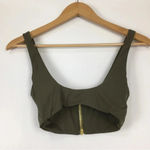 Meshki  Zip‎ Front Bra Bikini Top Photo 2