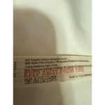 Free People Intimately White Short Sleeve Square Neck T Shirt Bodysuit Top Sz M Photo 3