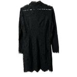Charlie Paige  Women Long Sleeve Dress‎ Size Small Black Lace Layers Zip Formal Photo 1