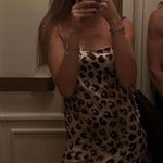 ZARA  maxi dress Satin animal print leopard cheetah flowy casual summer  Photo 6