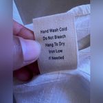 Sweet Wanderer  ‎ Boho Women's Blouse White summer beach lightweight M knitting Photo 10