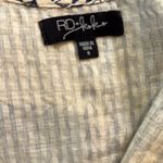 RD + Koko Anthropology Aztec Sleeveless Peplum Tunic, size small Tan Photo 1