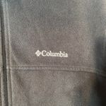 Columbia Gray High Neck Full Zip Adjustable Waist Fleece Jacket Women Sz XL Photo 2