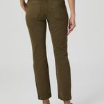 Paige Mayslie Straight Ankle Utility Pant Womens 29 Vintage Olive Meadow MidRise Photo 3