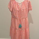 THML Pink/Orange/White Patterned Dress Sz M Photo 3