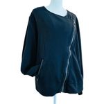 Banana Republic  zipper moto sweatshirt jacket, size XL Photo 2