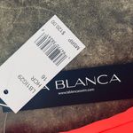 La Blanca Island Goddess Over The Shoulder Rouched Front Bandeau One Piece Swimsuit Photo 9