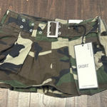Absolutely Famous  Camouflage Mini Skirt Photo 0
