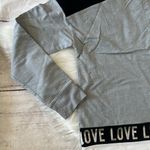 Flirtitude  LOVE WOMENS LONG SLEEVE OVERSIZED LIGHT WINTER KNITTED SWEATER Photo 3