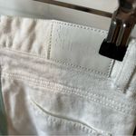 Shekou green and white colorblock jeans Photo 5