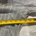 Sonoma Black and White Striped Mini long sleeve shirt Dress XL cotton rayon Photo 9