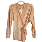 La Perla Vintage  Peach Apricot Robe Wrap Top $344 Sleep Lingerie NWT Photo 0