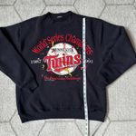 Vintage Minnesota Twins World Series Championship Sweatshirt Sz S/M Photo 5