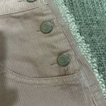 PacSun NWOT Light Pink Corduroy Overall Shorts Photo 3