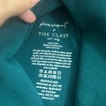 Free People Movement   Ribbed Tank Top M/L Green High Neck Mock Neck Misprint Photo 6