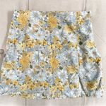 Urban Outfitters Floral Skirt Yellow and White Size Small UO Photo 5