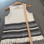 Madewell  Villagrove Sweater Tank in Bright Ivory. Size Small. Photo 10