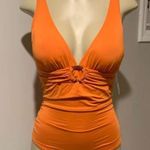 Michael Kors Orange One Piece Swimsuit Photo 0