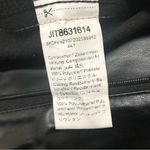 SheIn  Black Vegan Leather Bell Bottom Pants Size 4 Photo 6